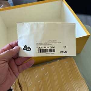 Fendi Cream Envelope